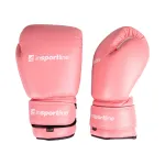 Mănuși de box inSPORTline Ravna roz/alb pentru antrenament