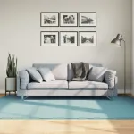 Covor „OVIEDO”, fire scurte, verde, 160x230 cm GartenMobel Dekor