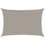 Pânză parasolar gri dreptunghiular 3,5x4,5 m HDPE 160 g/m² GartenMobel Dekor