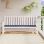 Pernă de bancă de grădină bleumarin, 200x50x4 cm, textil oxford GartenMobel Dekor