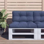 Pernă de paleți, bleumarin, 70x40x12 cm, țesătură Oxford GartenMobel Dekor