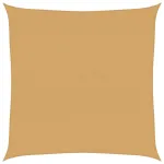 Pânză parasolar, nisipiu, 4x4 m, pătrat, 160 g/m², HDPE GartenMobel Dekor