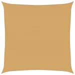 Pânză parasolar, nisipiu, 5x5 m, pătrat, 160 g/m², HDPE GartenMobel Dekor