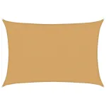 Pânză parasolar, nisipiu dreptunghiular 4x6 m HDPE 160 g/m² GartenMobel Dekor