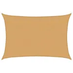 Pânză parasolar, nisipiu dreptunghiular 5x7 m HDPE 160 g/m² GartenMobel Dekor