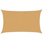 Pânză parasolar, nisipiu dreptunghiular 5x8 m HDPE 160 g/m² GartenMobel Dekor