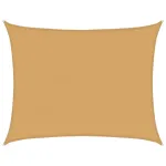 Pânză parasolar, nisipiu dreptunghiular 6x8 m HDPE 160 g/m² GartenMobel Dekor
