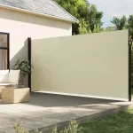 Copertină laterală retractabilă, crem, 220x600 cm GartenMobel Dekor