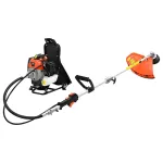Rucsac cu mașină de tăiat cu periuțe Design Portocaliu 1,45 kW GartenMobel Dekor