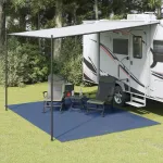 Covor pentru cort, albastru, 4x3 m GartenMobel Dekor