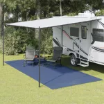 Covor pentru cort, albastru, 6x2,5 m GartenMobel Dekor