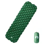 Saltea gonflabilă de camping, 1 persoană, verde, 190x58x6 cm GartenMobel Dekor