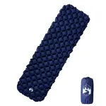Saltea gonflabilă de camping 1 persoană, bleumarin, 190x58x6 cm GartenMobel Dekor