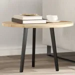 Blat de masă rotund, Ø60x2 cm, lemn masiv de acacia GartenMobel Dekor