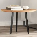 Blat de masă rotund, Ø60x2 cm, lemn masiv de acacia GartenMobel Dekor