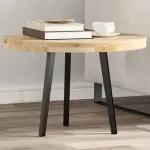 Blat de masă rotund, Ø60x4 cm, lemn masiv de acacia GartenMobel Dekor