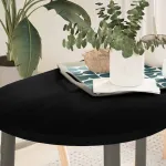 Blat de masă maro închis 100x50x2 cm lemn masiv de stejar oval GartenMobel Dekor
