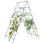 Spalier grădină plante cățărătoare, cadru A 99x90x175,5 cm oțel GartenMobel Dekor