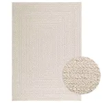 Covor „ZIZUR” crem aspect iută pentru interior și exterior GartenMobel Dekor