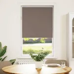 Jaluzea cu role opace cafea 65x175 cm lățime material 60,7 cm GartenMobel Dekor