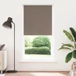 Jaluzea cu role opace cafea 90x230 cm lățime țesătură 85,7 cm GartenMobel Dekor