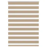 Jaluzea tip zebra 110x150 cm lățime țesătură 105,9 cm poliester GartenMobel Dekor