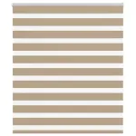 Jaluzea tip zebra 125x150 cm lățime țesătură 120,9 cm poliester GartenMobel Dekor