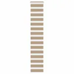 Jaluzea tip zebra 45x200 cm lățime țesătură 40,9 cm poliester GartenMobel Dekor