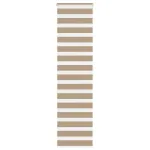 Jaluzea tip zebra 65x200 cm lățime țesătură 60,9 cm poliester GartenMobel Dekor