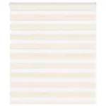 Jaluzea tip zebra 125x100 cm lățime țesătură 120,9 cm poliester GartenMobel Dekor