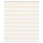 Jaluzea tip zebra 125x150 cm lățime țesătură 120,9 cm poliester GartenMobel Dekor