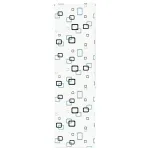 Jaluzea cu rolă de duș 80x240 cm, lățime materială 76 cm GartenMobel Dekor