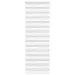 Jaluzea tip zebra alb lățime țesătură 75,9 cm poliester GartenMobel Dekor