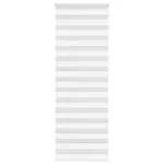 Jaluzea tip zebra alb lățime țesătură 80,9 cm poliester GartenMobel Dekor