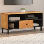 Dulap TV, 100x33x46 cm, lemn masiv de acacia GartenMobel Dekor