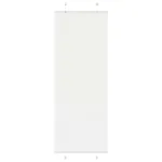 Jaluză plisată alb 75x200 cm Lățime țesătură 74,4cm poliester GartenMobel Dekor
