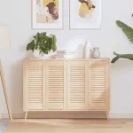 Uși de dulap design lambriu, 4 buc., 69x29,5 cm, lemn masiv pin GartenMobel Dekor