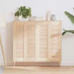 Uși de dulap design lambriu, 4 buc., 99x29,5 cm, lemn masiv pin GartenMobel Dekor
