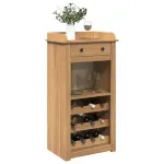 Dulap de vinuri PANAMA, 57x40x111,5 cm, lemn masiv de pin GartenMobel Dekor