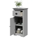 Dulap de baie „BODO” Gri 44x30x90 cm GartenMobel Dekor