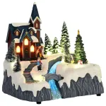 Decorațiune sat de Crăciun Multicolour 20,5 x 17 x 21 cm GartenMobel Dekor