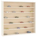 Vitrina de colecție din lemn cu 6 rafturi 60x8,5x55 cm GartenMobel Dekor