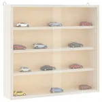 Vitrina de colecție din lemn cu uși 40x8,5x37 cm GartenMobel Dekor
