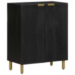 Dulap, negru, 60x33x75 cm, lemn prelucrat GartenMobel Dekor