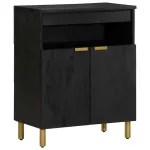 Dulap, negru, 60x33x75 cm, lemn prelucrat GartenMobel Dekor