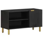 Dulap TV, negru, 80x33x46 cm, lemn prelucrat GartenMobel Dekor