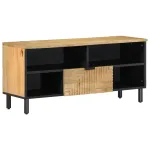 Dulap TV maro 100x33x46 cm lemn masiv de mango GartenMobel Dekor