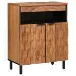Bufet Finisaj Acacia Maro 60 x 33 x 75 cm Lemn de mango solid GartenMobel Dekor