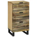 Bufet cu sertar Maro 40 x 33 x 75 cm Lemn masiv de mango GartenMobel Dekor