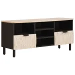 Cabinet TV cu sertar Finisaj Alb Spălat 100 x 33 x 46 cm GartenMobel Dekor